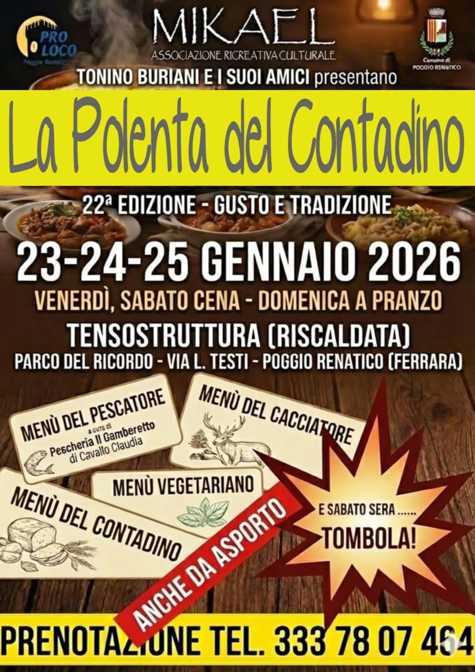 LA POLENTA DEL CONTADINO